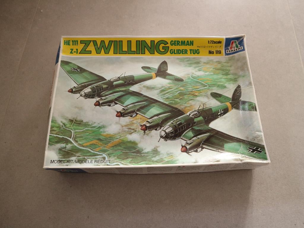 Italeri Heinkel HE 111, 1:72 tot 1:144, Italeri, Ophalen of Verzenden, Zo goed als nieuw