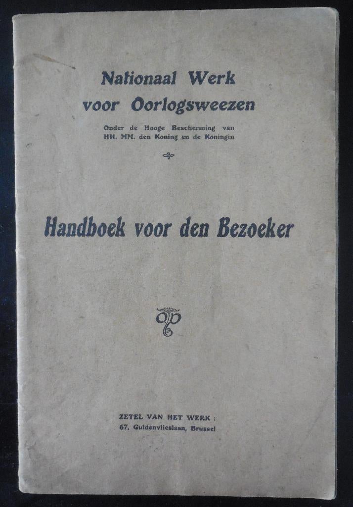 Handboek voor den bezoeker - Manuel du Visiteur, Boeken, Ophalen of Verzenden