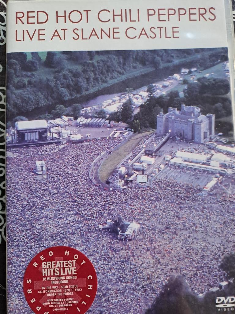DVD Red Hot chili peppers en direct au château de slaNe, Enlèvement ou Envoi, Comme neuf, Musique et Concerts