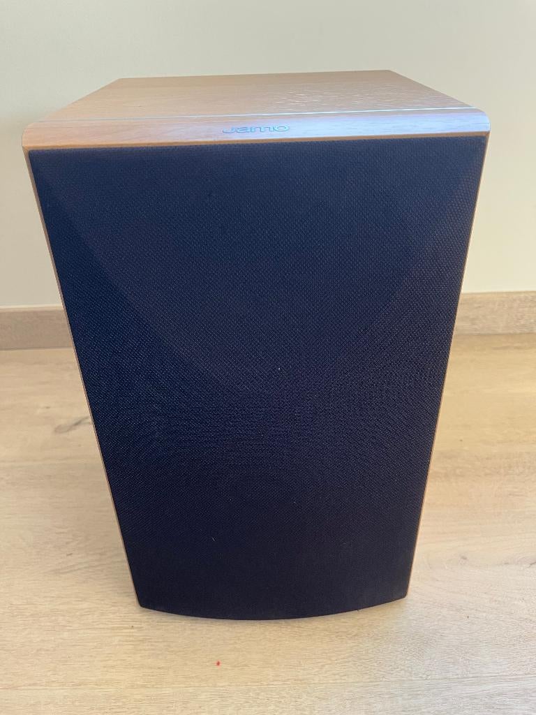 Jamo E610 bookshelf speakers, Audio, Tv en Foto, Luidsprekerboxen, Ophalen, Gebruikt, 120 watt of meer, Front, Rear of Stereo speakers