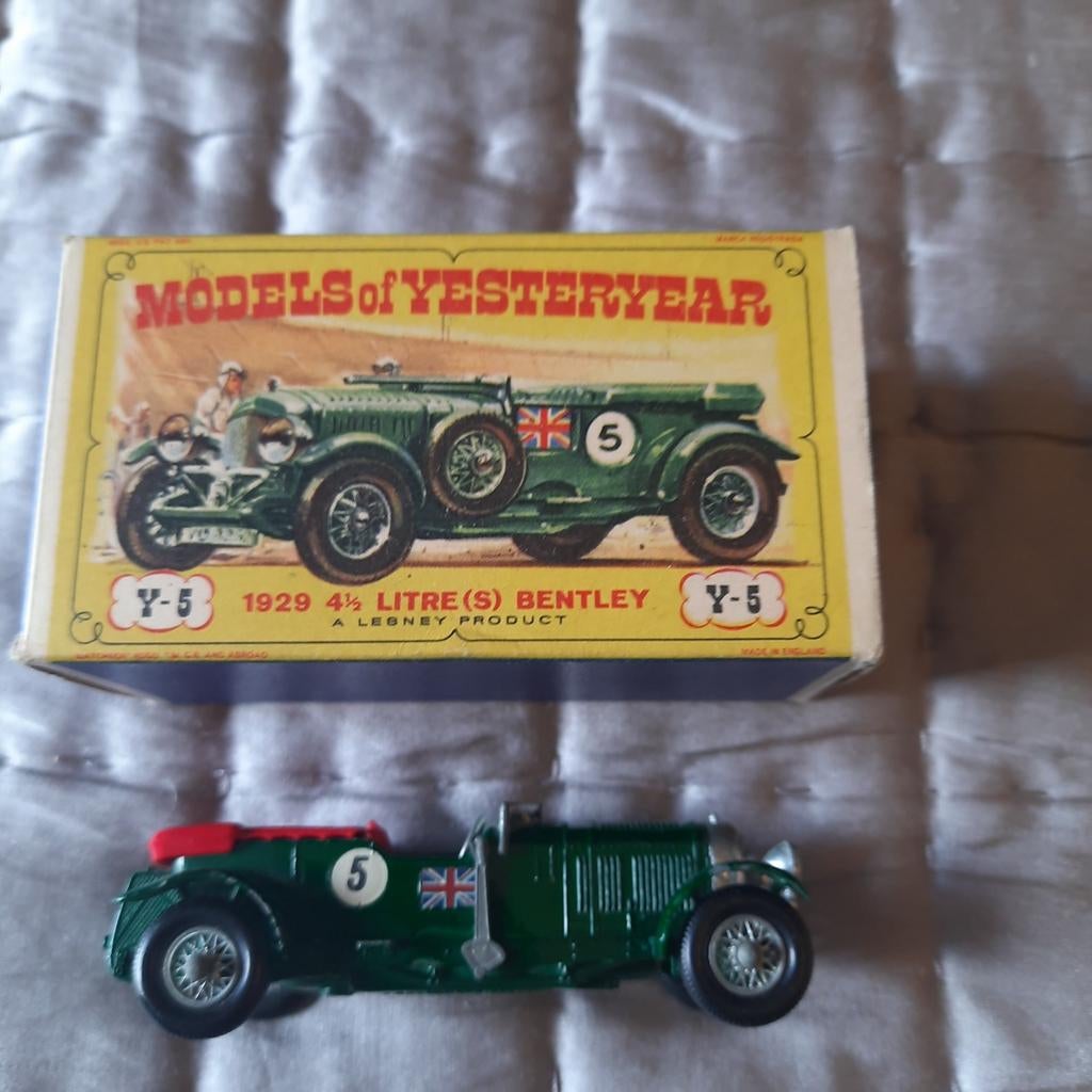 MATCHBOX MOYY Y-5:BENTLEY 4,5L 1929*VINTAGE*NEW*, Hobby en Vrije tijd, Ophalen, Nieuw, Auto, Matchbox