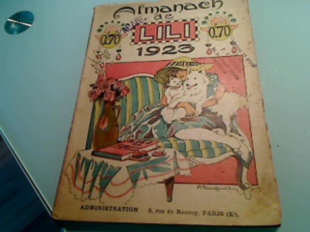 Lili's Almanak jaar 1923, Antiek en Kunst, Antiek | Boeken en Manuscripten, Ophalen of Verzenden