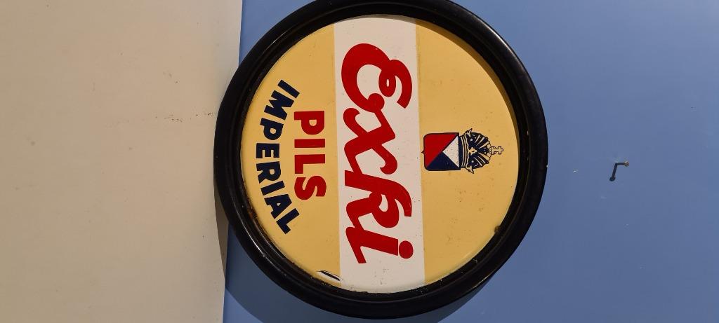 Exki pils imperial plateau emaille, Collections, Enlèvement ou Envoi