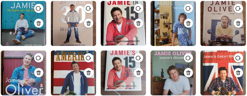 10x Jamie Oliver kookboeken + Jamie Oliver mokken, Ophalen of Verzenden, Zo goed als nieuw, Jamie Oliver, Hoofdgerechten