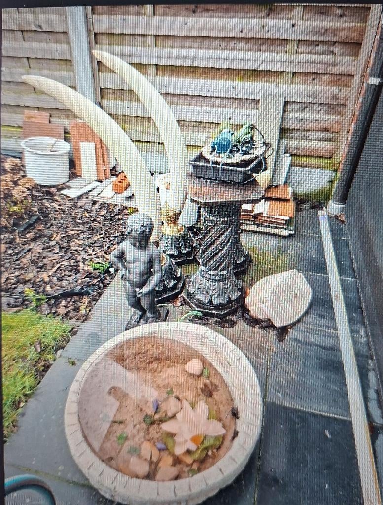 fontein, Enlèvement, Utilisé, Autres matériaux, Fontaine