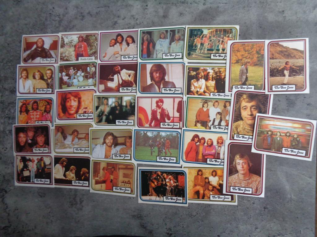 CARTES MONTY GUM BEE GHOST ANDY GIBB 30X ANNO 1978, Envoi