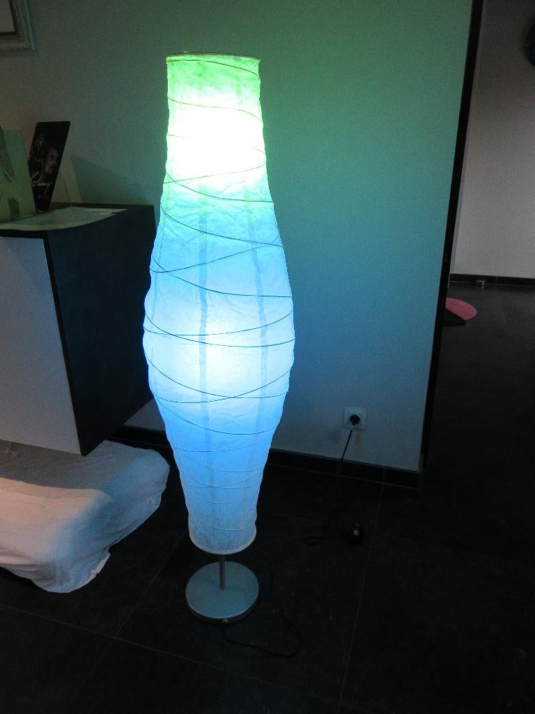 Lampadaire IKEA avec abat-jour en papier lampe de sol, Maison & Meubles, Enlèvement