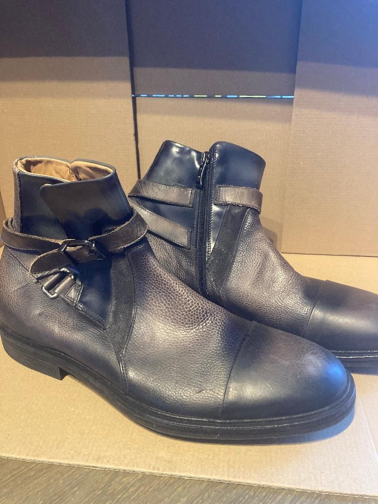 herenschoenen maat44 nieuw halfhoog, Bruin, Boots, Nieuw, Ophalen of Verzenden