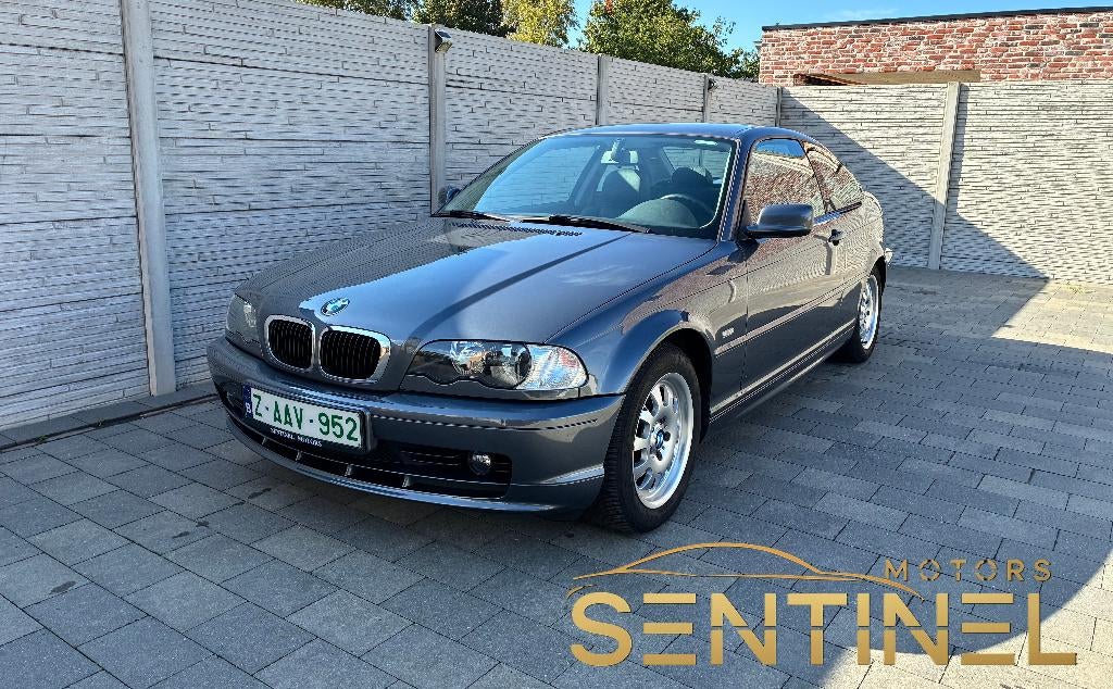 BMW E46 318Ci // AUTOMAAT // LEDER // CRUISE // ZETELVERW., Auto's, Automaat, 4 cilinders, Leder, Bedrijf