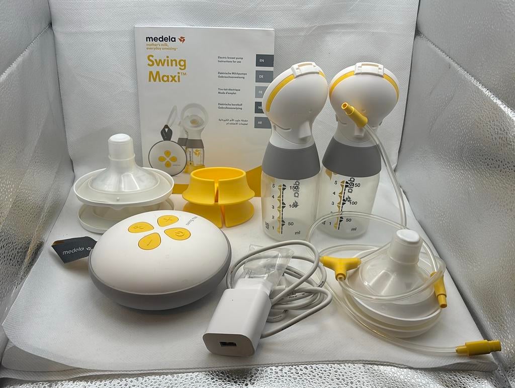 Medela - Swing Maxi - Dubbele elektrische borstkolf, Kinderen en Baby's, Ophalen of Verzenden, Zo goed als nieuw