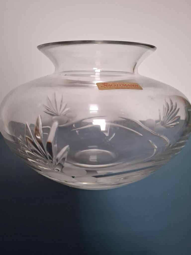 Kristallen vaas, Ophalen of Verzenden, Zo goed als nieuw