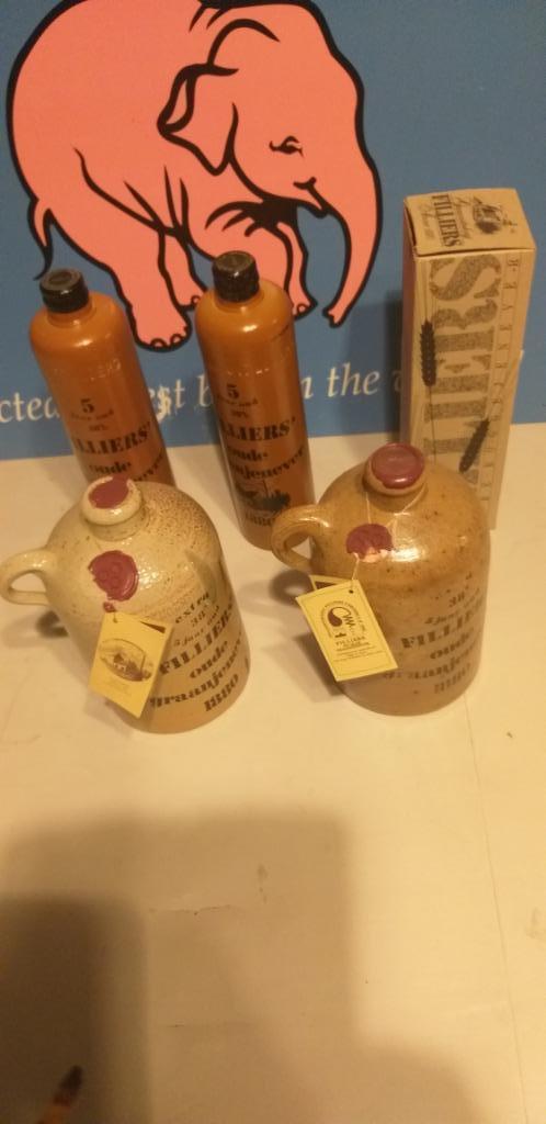 Filiers graanjenever 5 jaar en 8 jaar oud , ongeopend, Ophalen, Nieuw, Vol