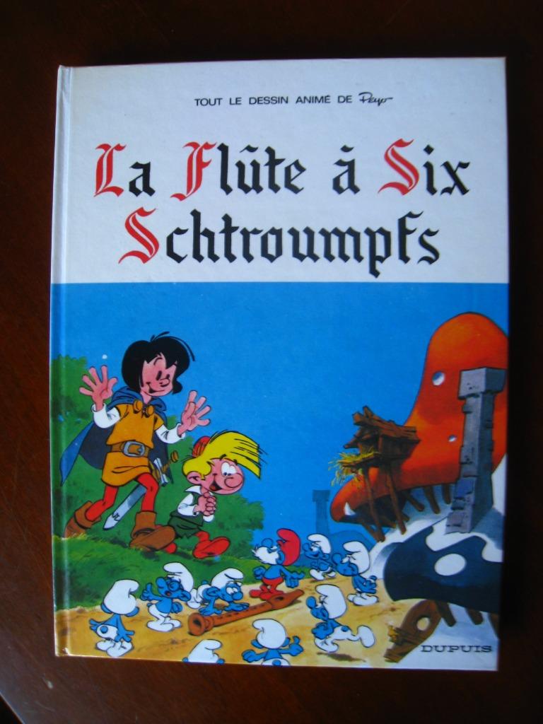 PEYO FRANQUIN la flute a 6 schtroumpfs BD 1975 wasterlain, Livres, BD, Neuf, Peyo, Enlèvement ou Envoi, Une BD