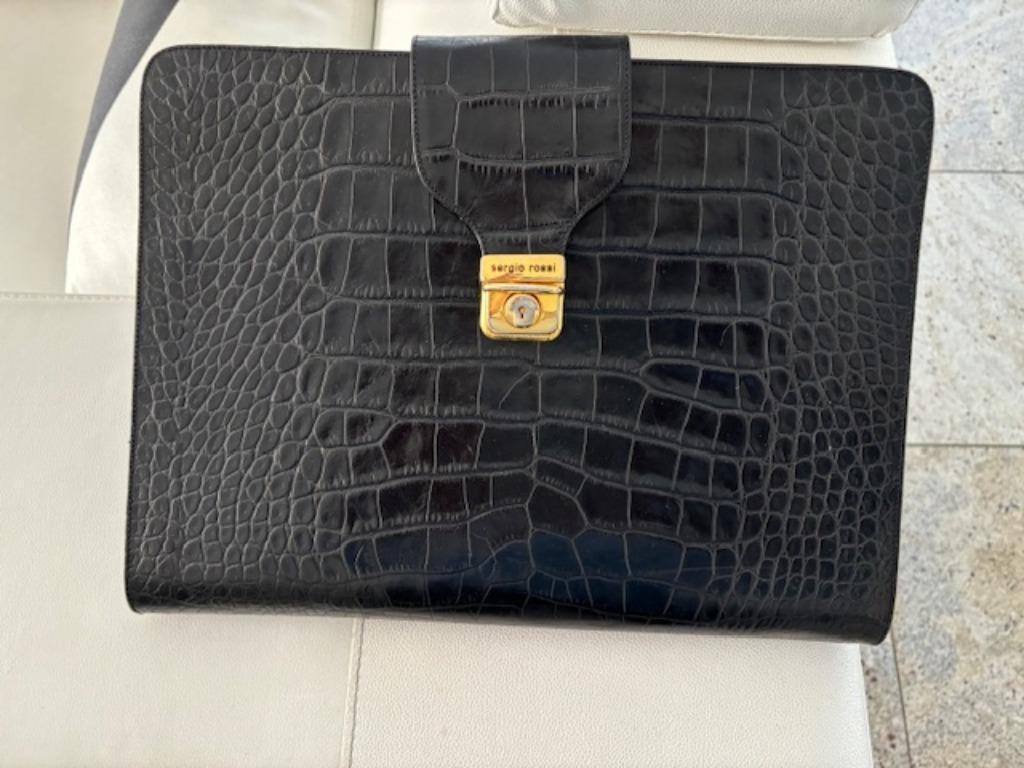 Sergio Rossi Aktetas Dames, Ophalen of Verzenden, Zo goed als nieuw