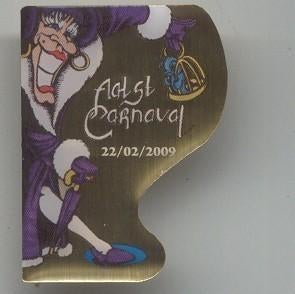 Carnaval pin 2009 Aalst, Verzamelen, Speldjes, Pins en Buttons, Ophalen of Verzenden
