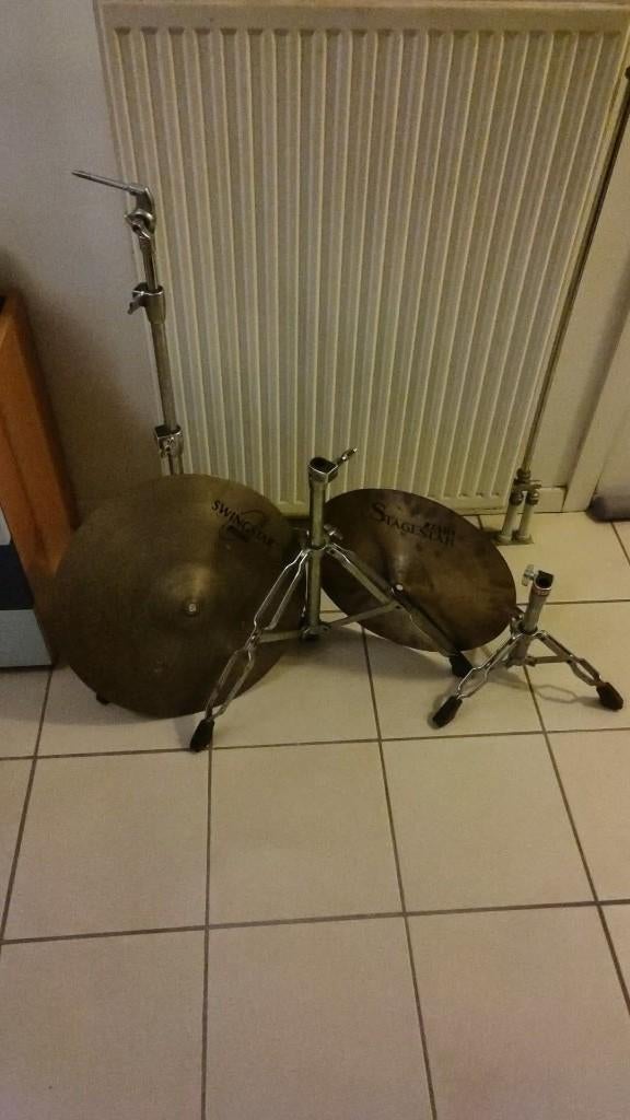 Cymbales et pieds pour batterie acoustique, Musique & Instruments, Batteries & Percussions, Enlèvement, Utilisé, Tama