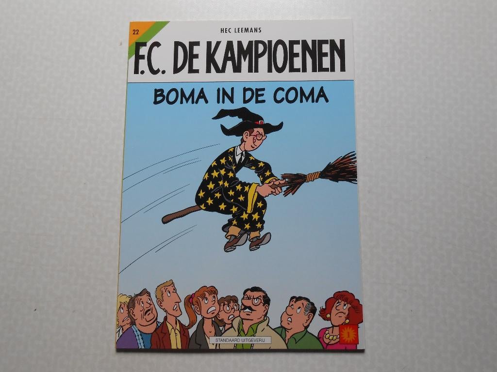 F.C. De kampioenen 22 Boma in de coma 2002 1ste druk., Eén stripboek, Nieuw, Hec Leemans, Ophalen of Verzenden