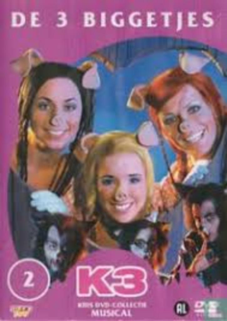 K3 de 3 biggetjes dvd nieuw in verpakking, Alle leeftijden, Ophalen of Verzenden, Nieuw in verpakking, Tv fictie
