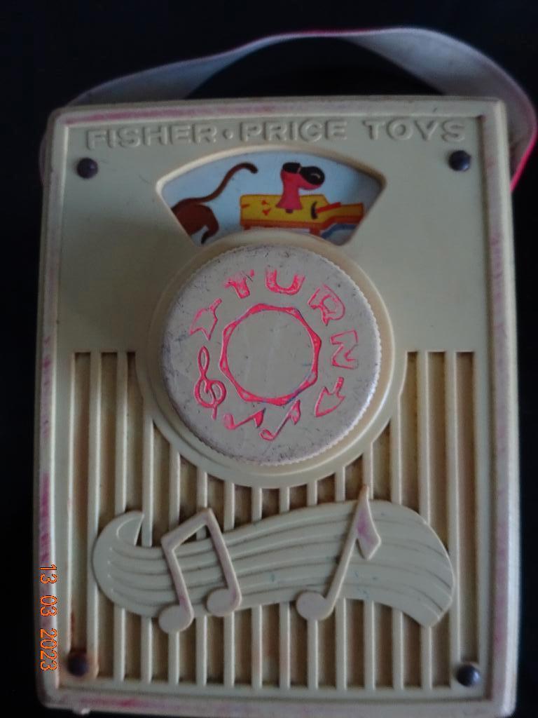 Vintage Fisher Price 775 Pop Goes The Weasel Wind Up Radio, Kinderen en Baby's, Speelgoed | Fisher-Price, Ophalen of Verzenden