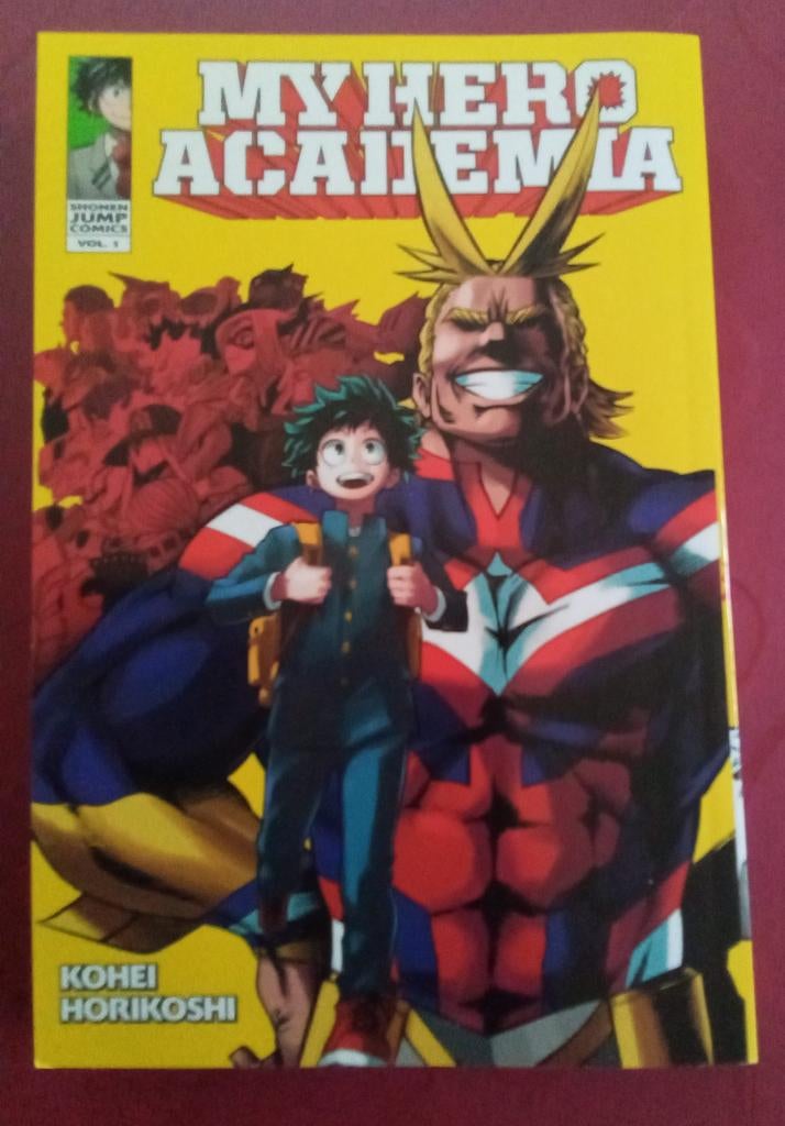 Manga Kohei Horikoshi - L'Académie de mes héros, vol. 1, Livres, Comics, Enlèvement ou Envoi, Comme neuf, Kohei Horikoshi