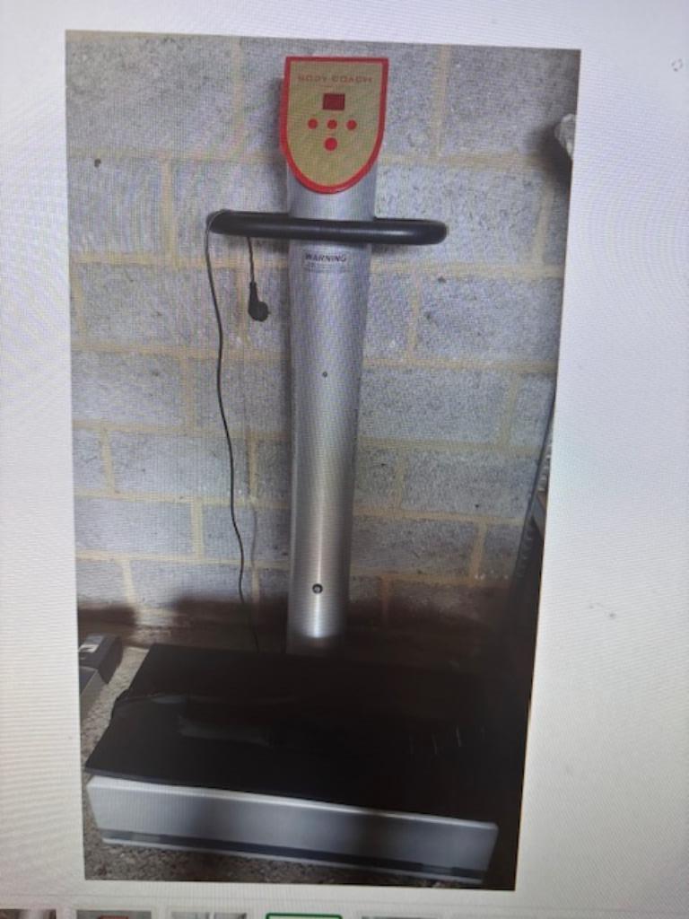 Body coach professionele trilplaat -nauwelijks gebruikt, Ophalen, Gebruikt, Trilplaat