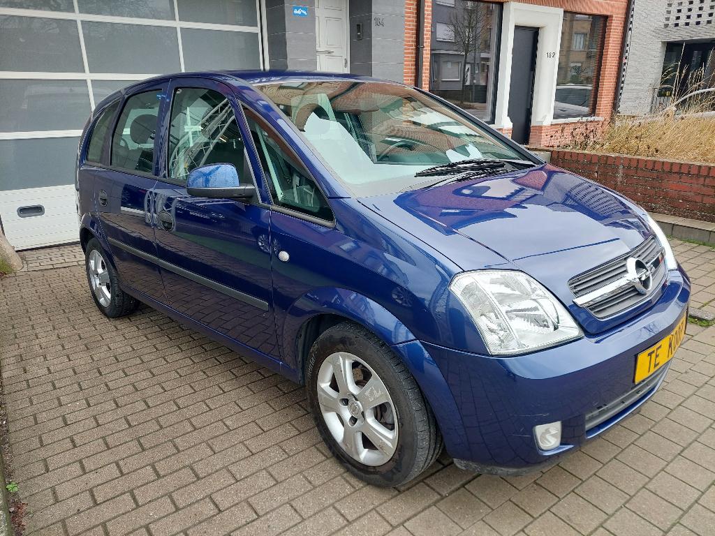 Opel meriva, Voorwielaandrijving, Blauw, 66 kW, Stof