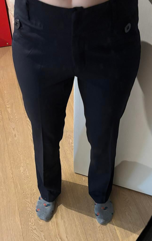 Pauline B donkerblauwe geklede broek, Blauw, Pauline B., Ophalen of Verzenden, Maat 36 (S)