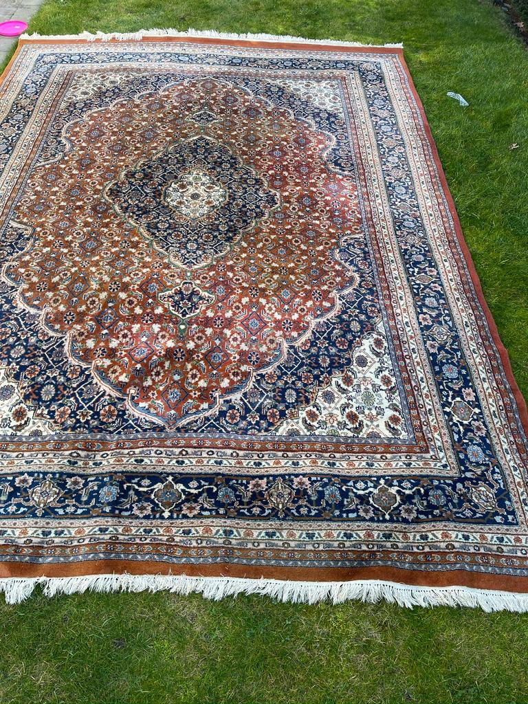 Authentiek handgeknoopt Oosters tapijt, Huis en Inrichting, Stoffering | Tapijten en Vloerkleden, Ophalen, Zo goed als nieuw