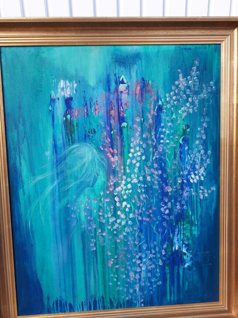 La porte droite ,denise minne, Antiek en Kunst, Ophalen of Verzenden