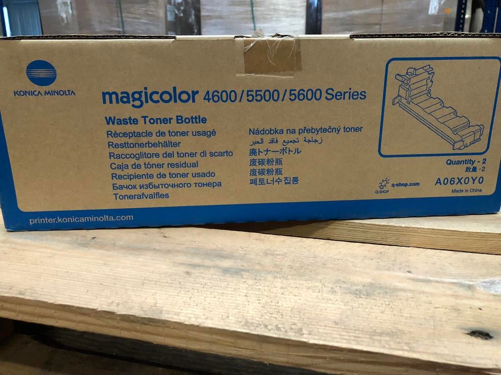 Konica Minolta A06X0Y0, Ophalen