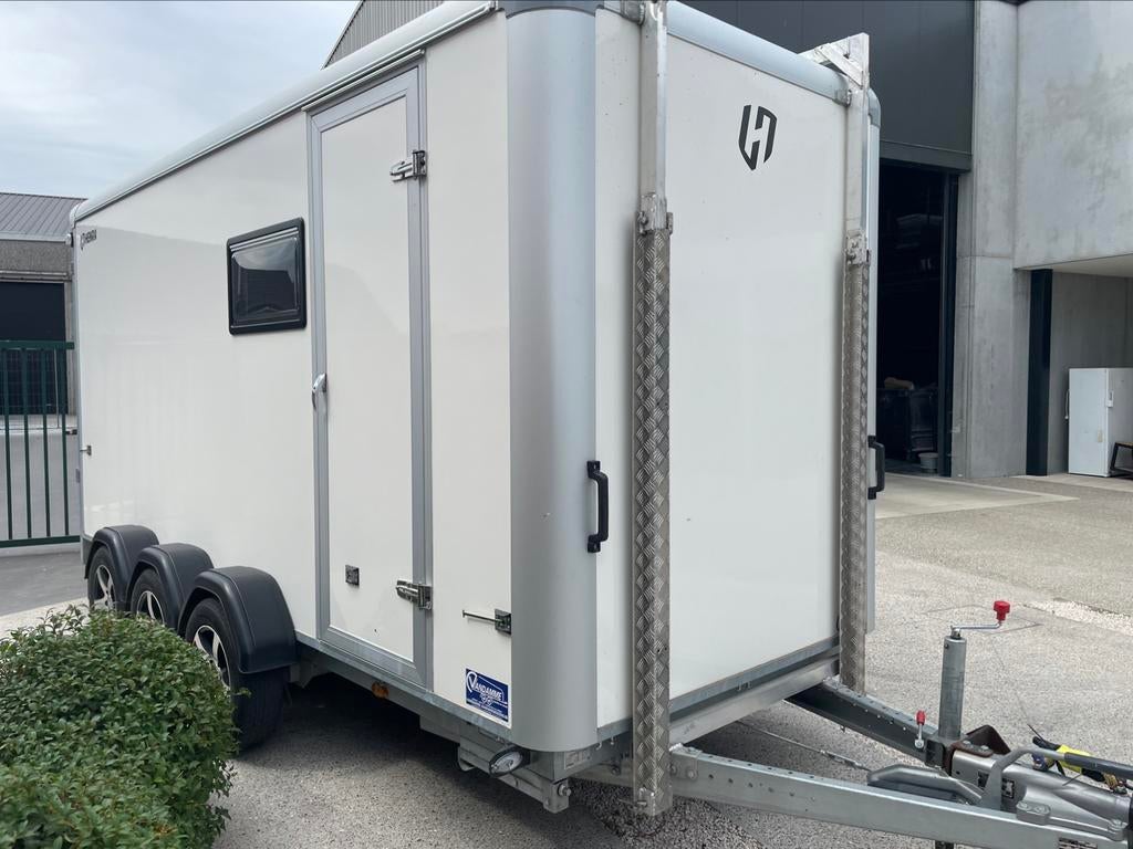Motocamper / race trailer /sportcaravan /mototrailer, Enlèvement, Comme neuf