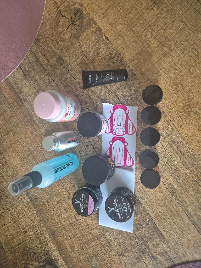 Complete set nagelstyliste  (kan met opl.boek), Ophalen of Verzenden, Zo goed als nieuw, Overige typen