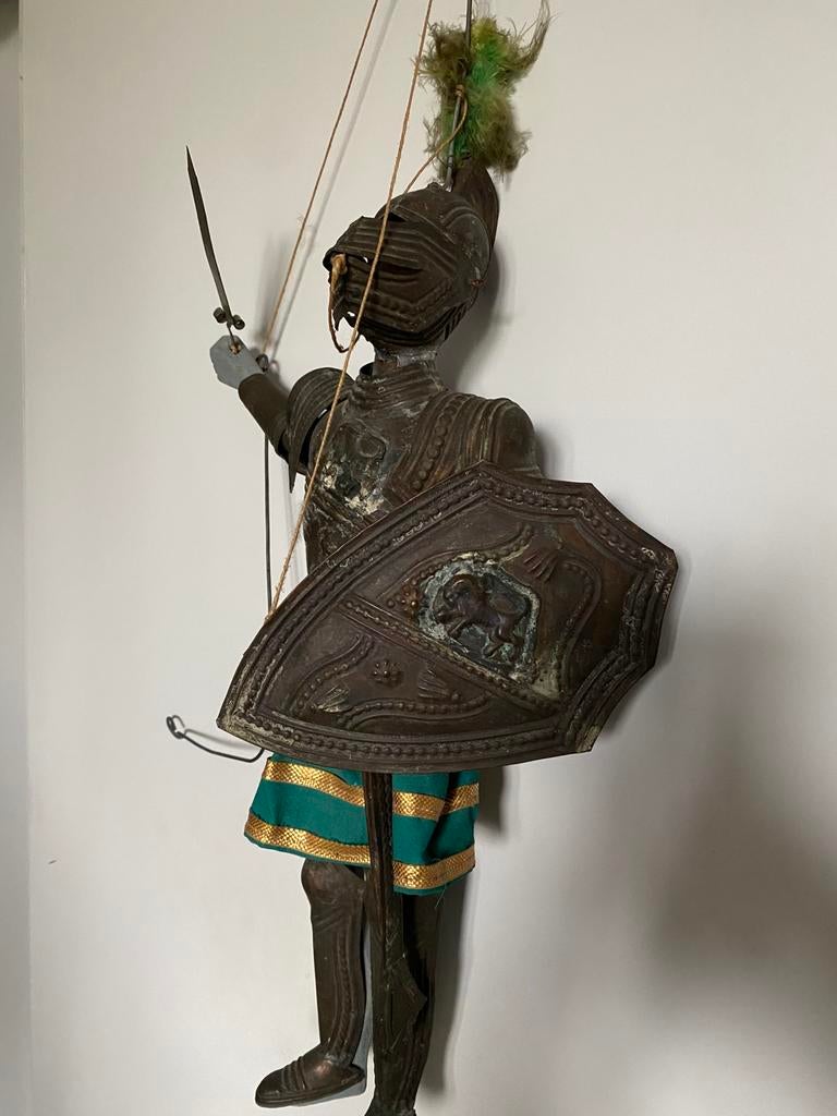 Marionnette sicilienne, Opera dei pupi, Rinaldo, Collections, Enlèvement ou Envoi