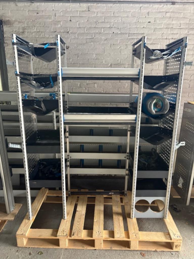 Sortimo gasflessen kast (2468) L148 B46 H180 €499, Ophalen, Gebruikt