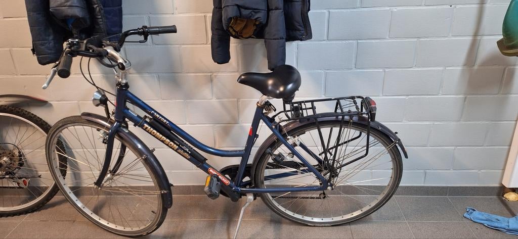 Alumunnium damesfiets van het merk thompson- 6 versnellingen, Enlèvement