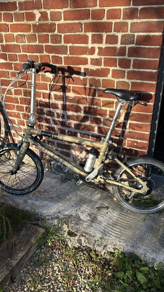 Vélo électrique Ahooga pliable, Enlèvement, Comme neuf, Totalement pliable, Autres marques