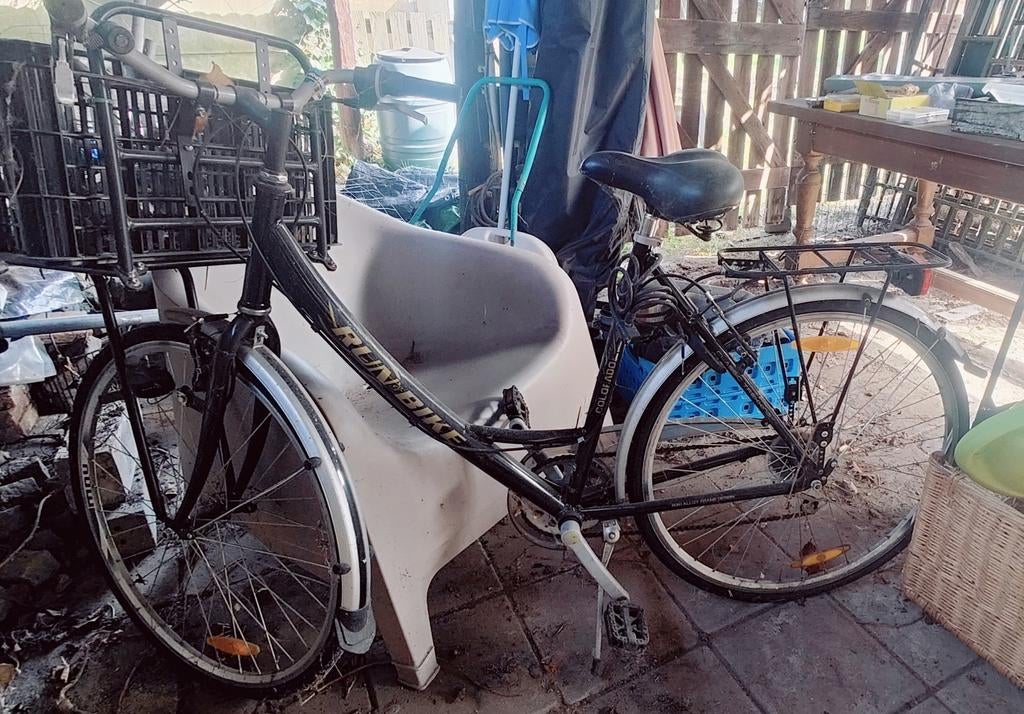 Damesfiets run&bike, Enlèvement