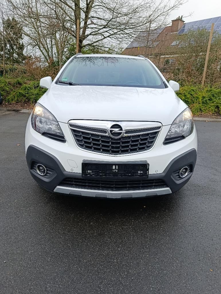 Te koop opel mokka 1.4 turbo, Stof, 4 cilinders, Wit, Handgeschakeld