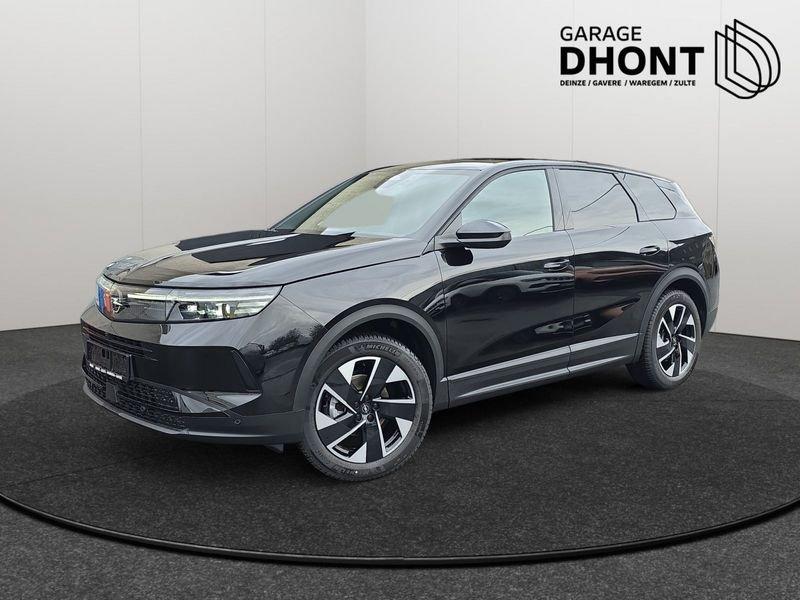 Opel Grandland Ultimate - 1.2 MHEV - Automaat - 145PK, Auto's, Gebruikt, 1199 cc, Zwart, Leder