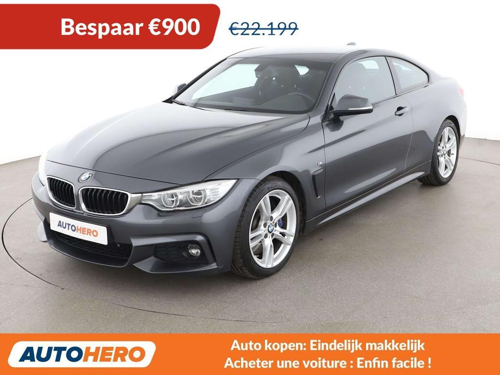 BMW 4 Serie 430 430i M Sport (bj 2016, automaat), Auto's, BMW, Gebruikt, Alcantara, 4 Reeks, Grijs