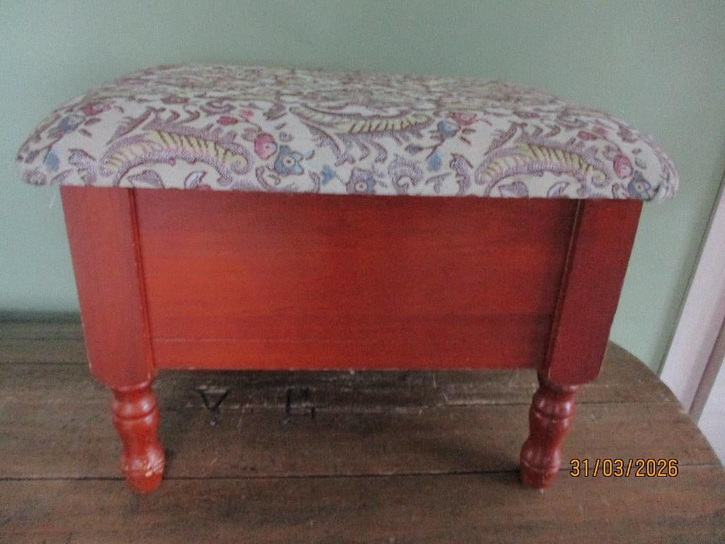 Tabouret repose pied, Antiquités & Art, Enlèvement