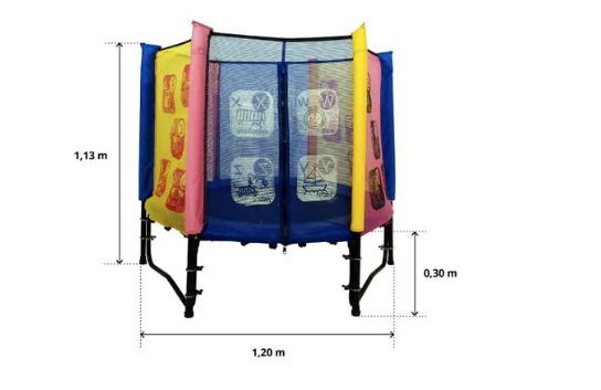 trampoline, Enfants & Bébés, Jouets | Extérieur | Trampolines, Utilisé, Enlèvement