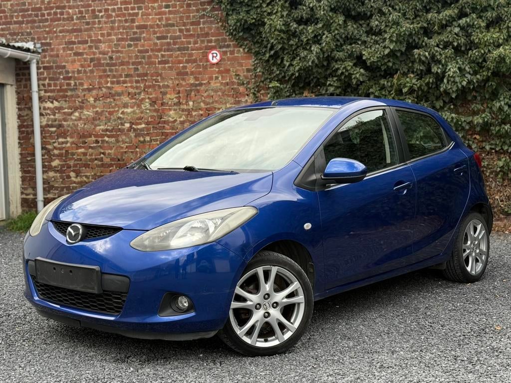 Mazda 2, Auto's, Mazda, Voorwielaandrijving, Stof, 50 kW, Zwart