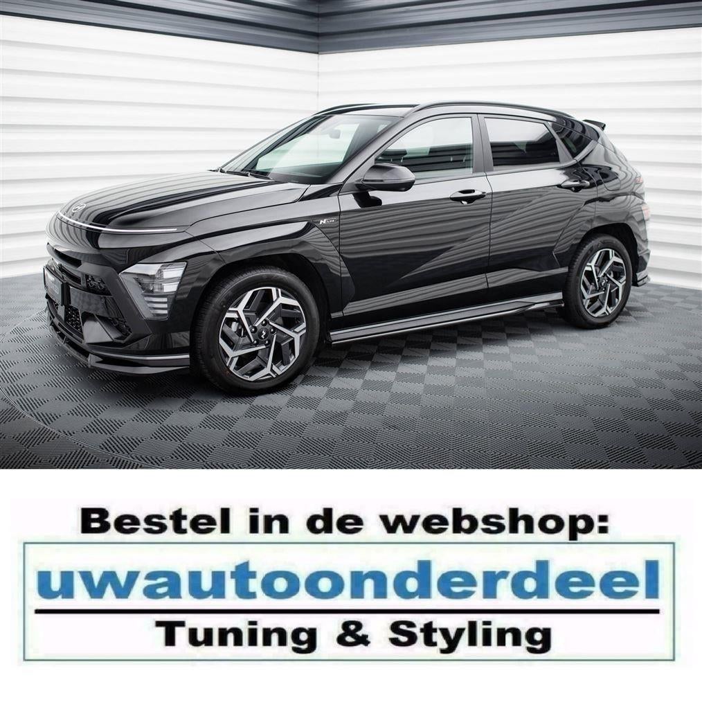Maxton Design Spoiler Splitter Lip Hyundai Kona N Line MK2, Verzenden