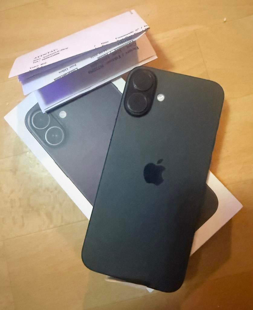 Iphone 16 Plus 128gb Neuf Facture Garantie, Enlèvement ou Envoi, Comme neuf, IPhone 16 Plus