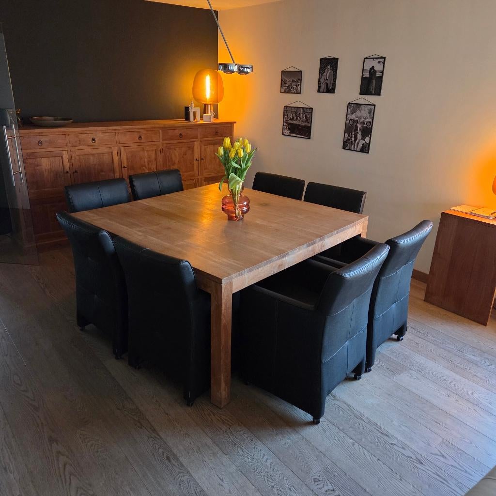 Meubels teak, Huis en Inrichting, Tafels | Eettafels, Ophalen, Gebruikt, Teakhout