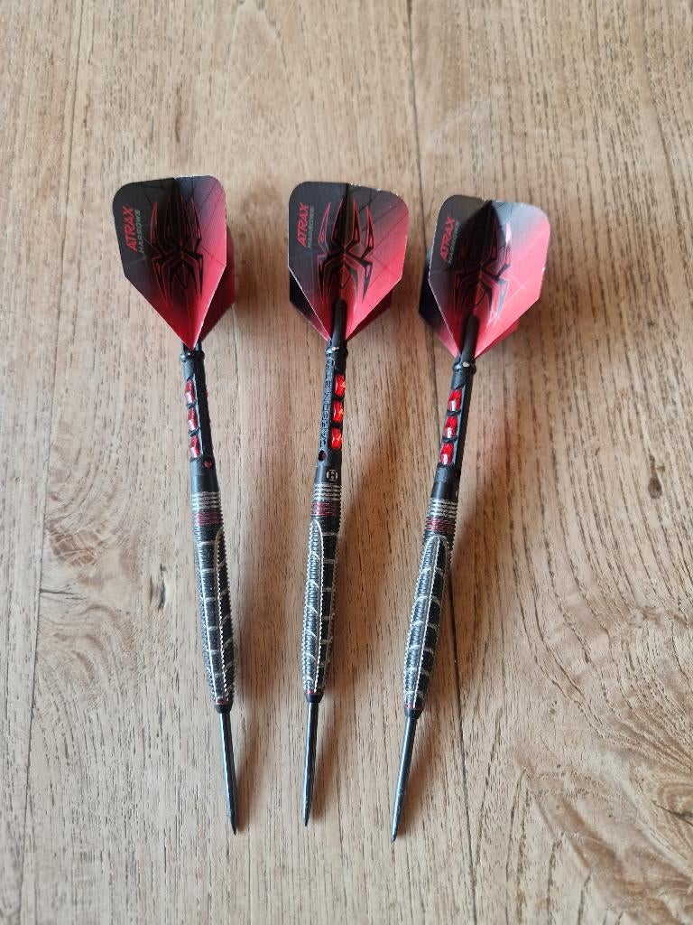 Dartspijlen Harrows Atrax (als nieuw), Ophalen, Zo goed als nieuw, Pijlen