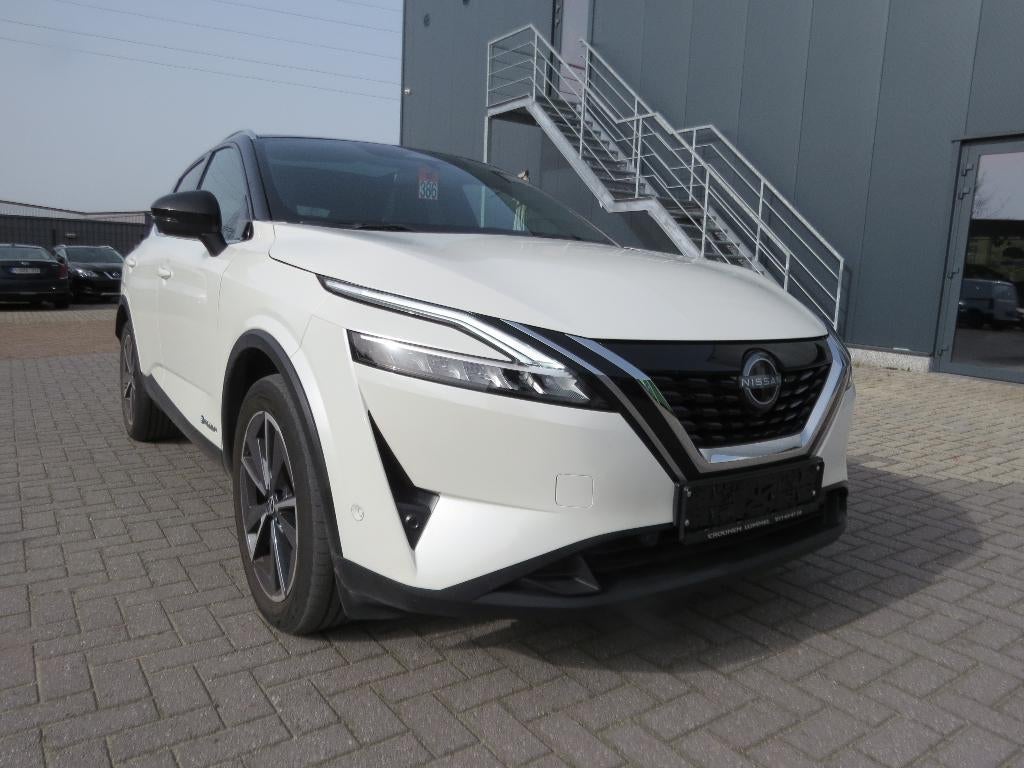 NISSAN QASHQAI TEKNA E-POWER NR.386, Auto's, Nissan, Wit, 5 deurs, Hybride Elektrisch/Benzine, 140 kW