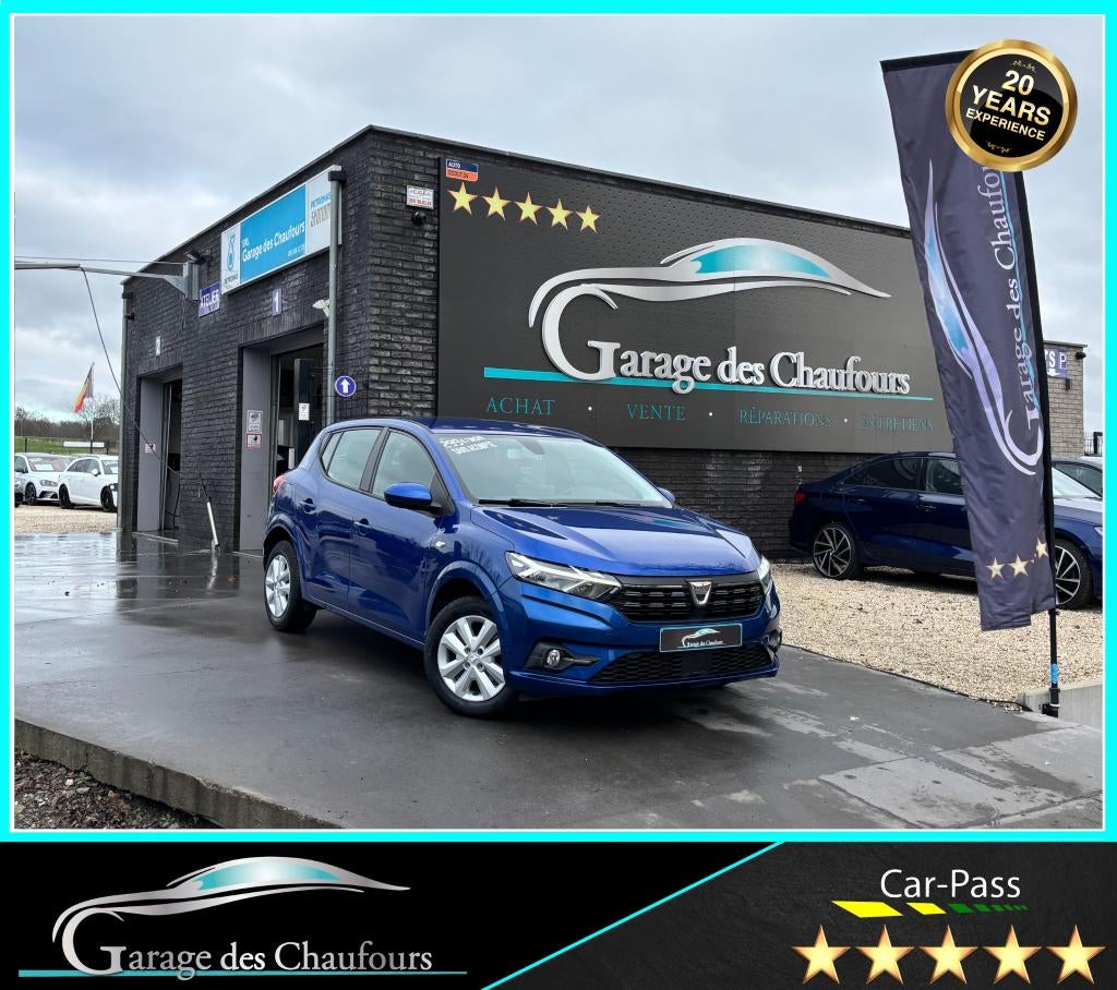 Dacia Sandero 1.0 TCe Expression -! Eerste rekwisiet! - EU6, Auto's, Dacia, Testrit aan huis, Stof, 5 deurs, Electronic Stability Program (ESP)