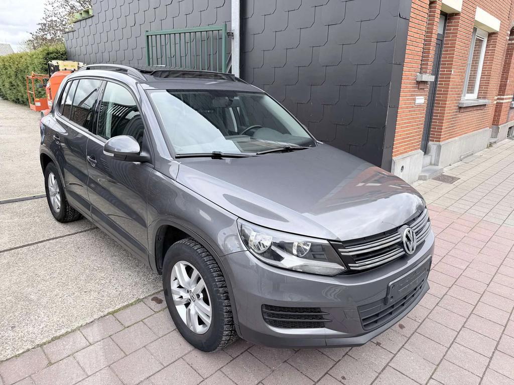 Volkswagen Tiguan 2.0 TDI EDITION TREND (bj 2012), Auto's, Volkswagen, Euro 5, Stof, Zwart, 4 cilinders